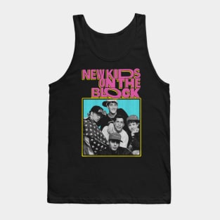 Vintage NKOTB Band Music Tank Top